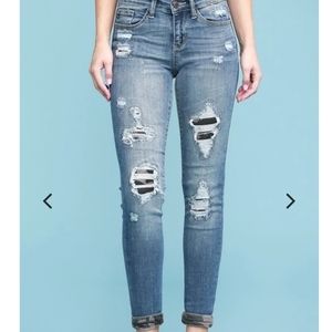 Judy Blue Camo Patch Jeans